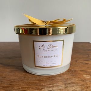 La Dame by Karen Huger 3 Wick Candle - Bohemian Fire